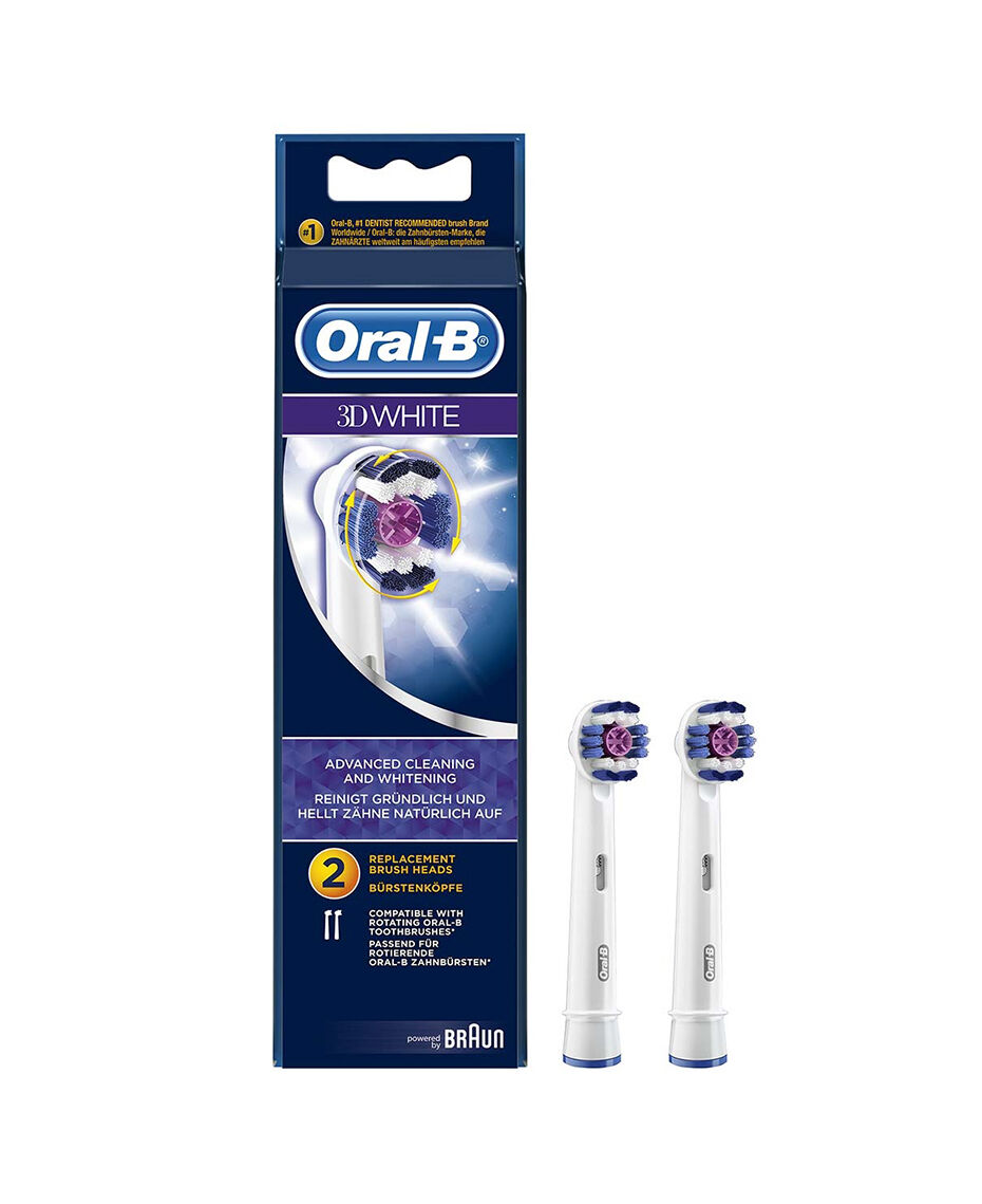 OralB 3D Whitening Electric Toothbrush Replacement Brush Head